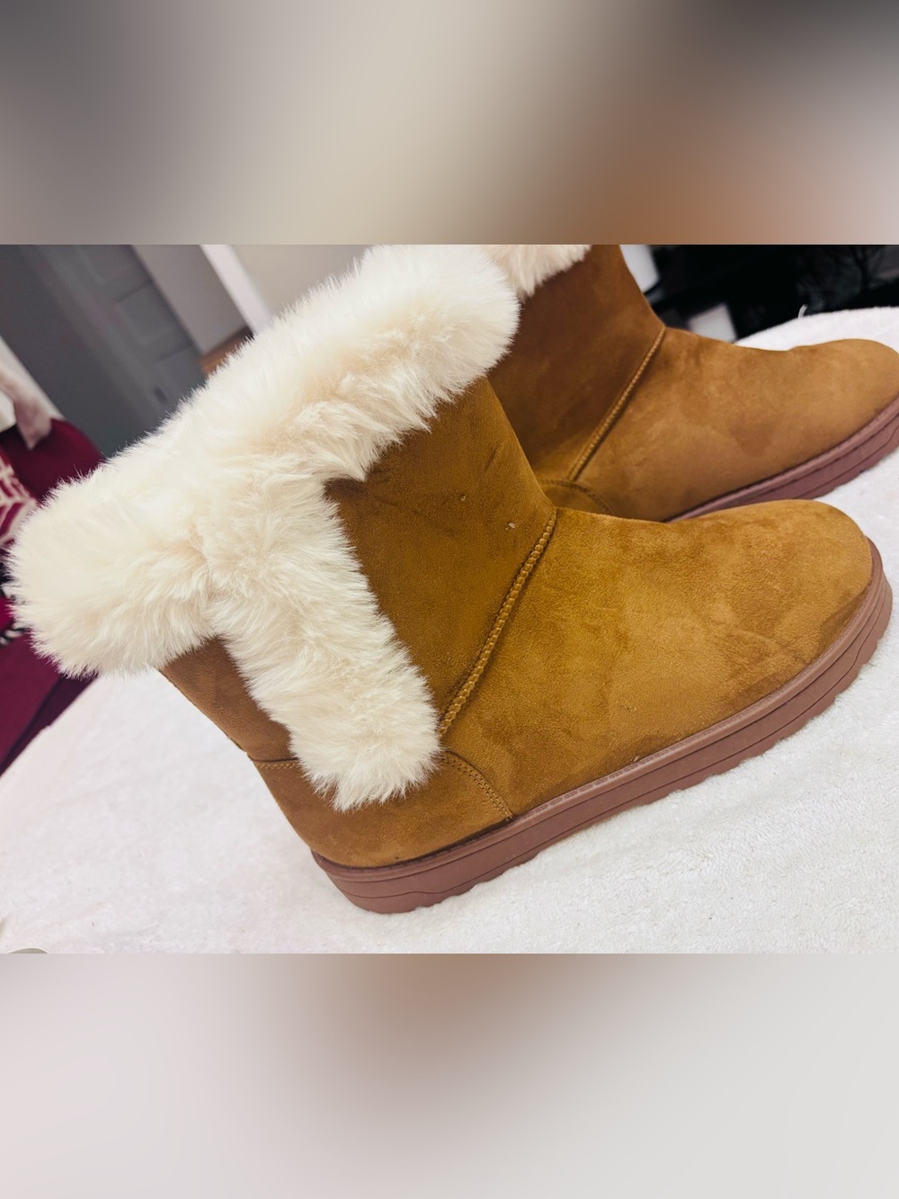 Brand New Super Comfy Ankle Boots By Eva & Zoe - Size 11 - box 22